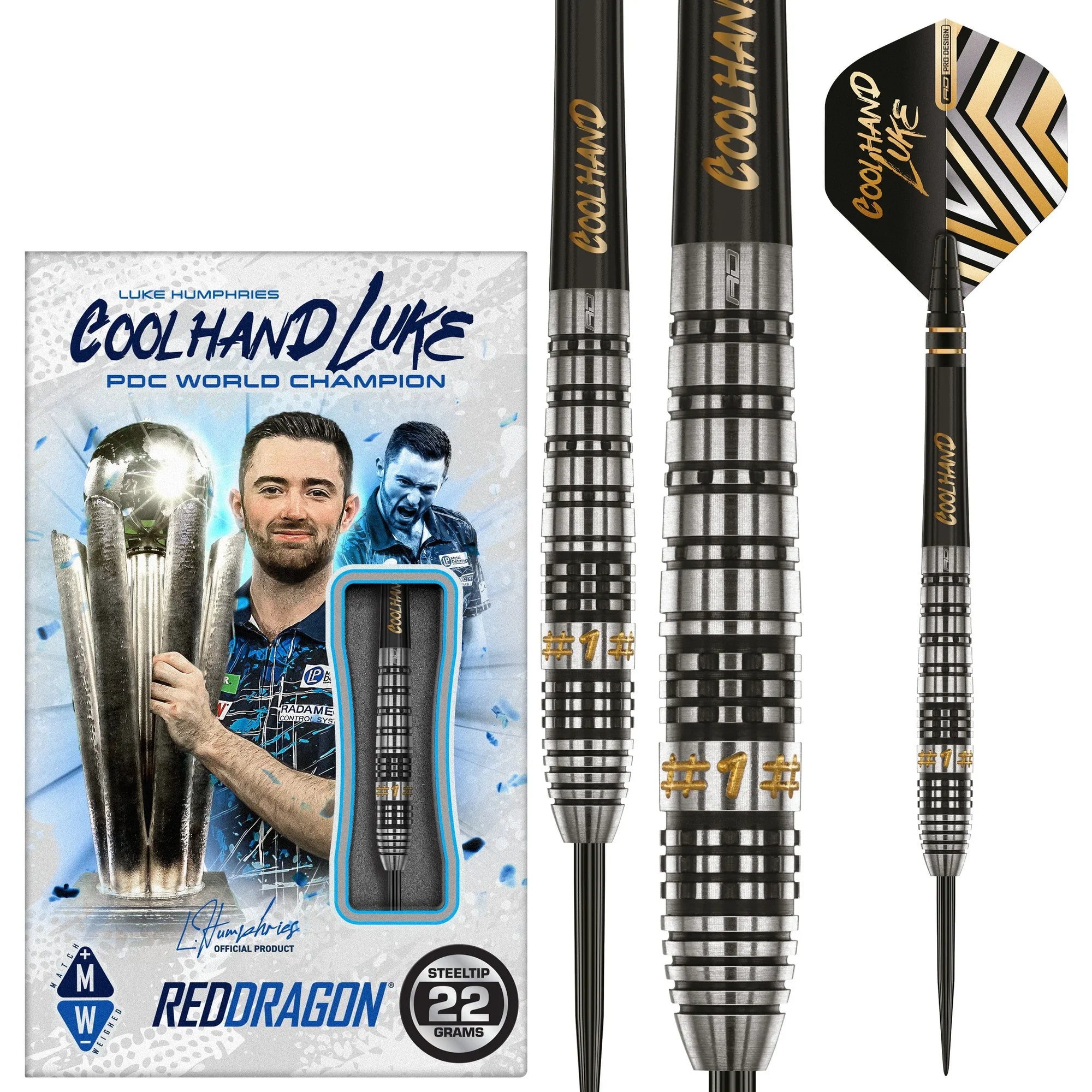 Red Dragon Luke Humphries Prestige Steeldarts 22–24g
