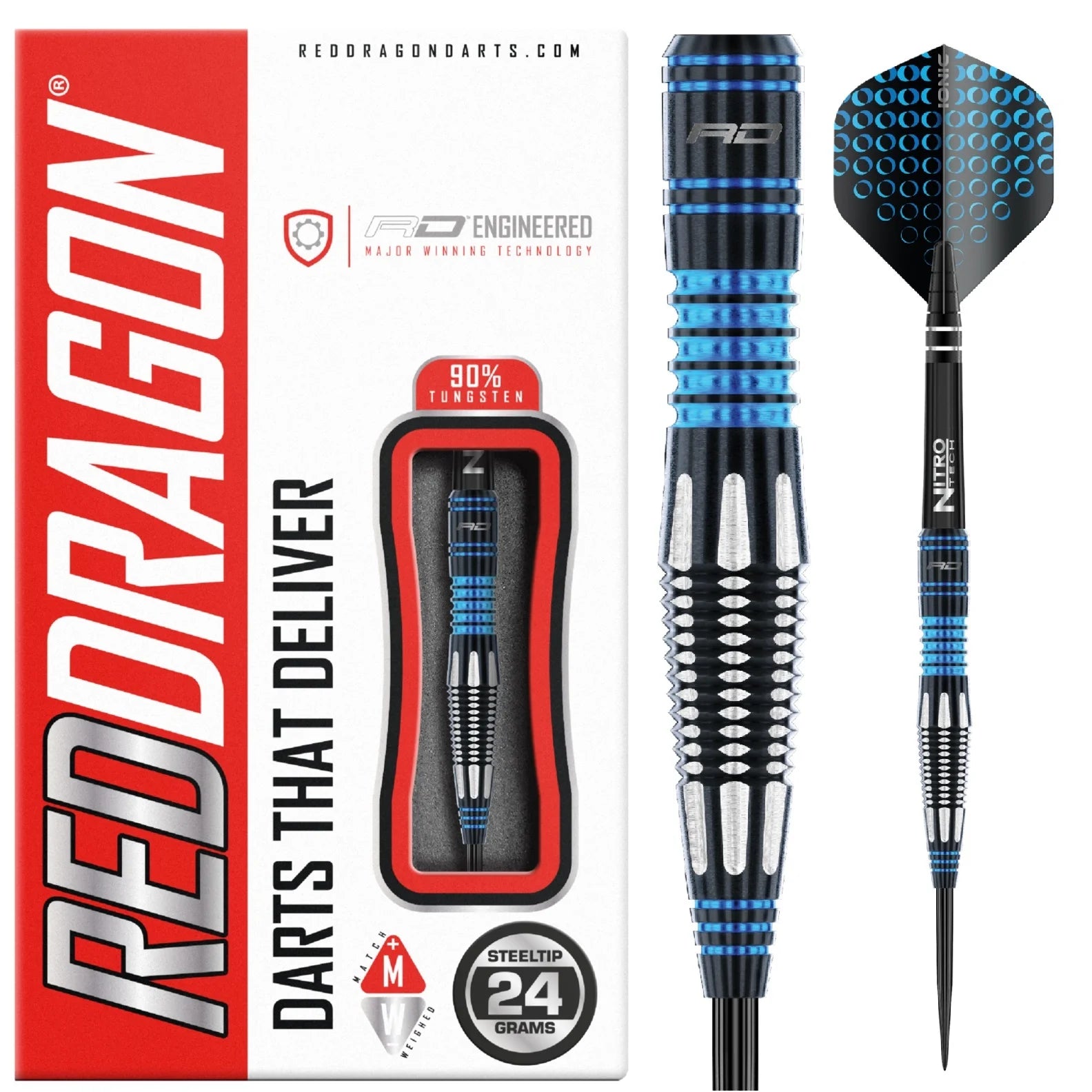 Red Dragon Marlin Steeldarts 22g