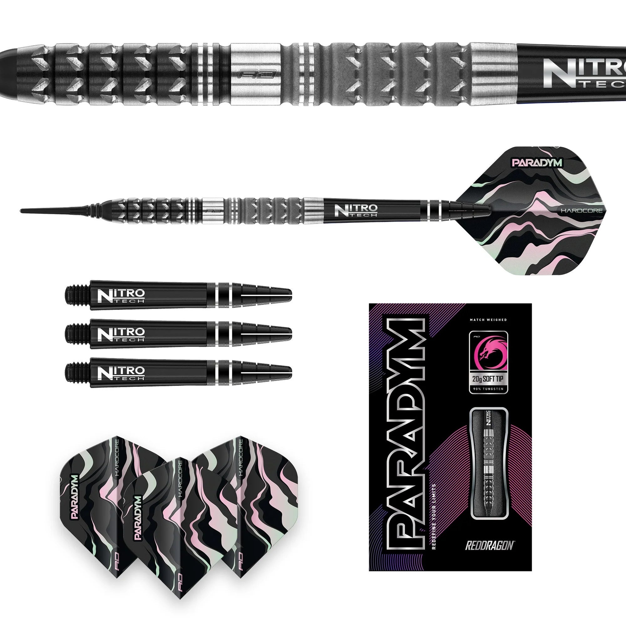 Red Dragon Paradym Tapered Softdarts 20g