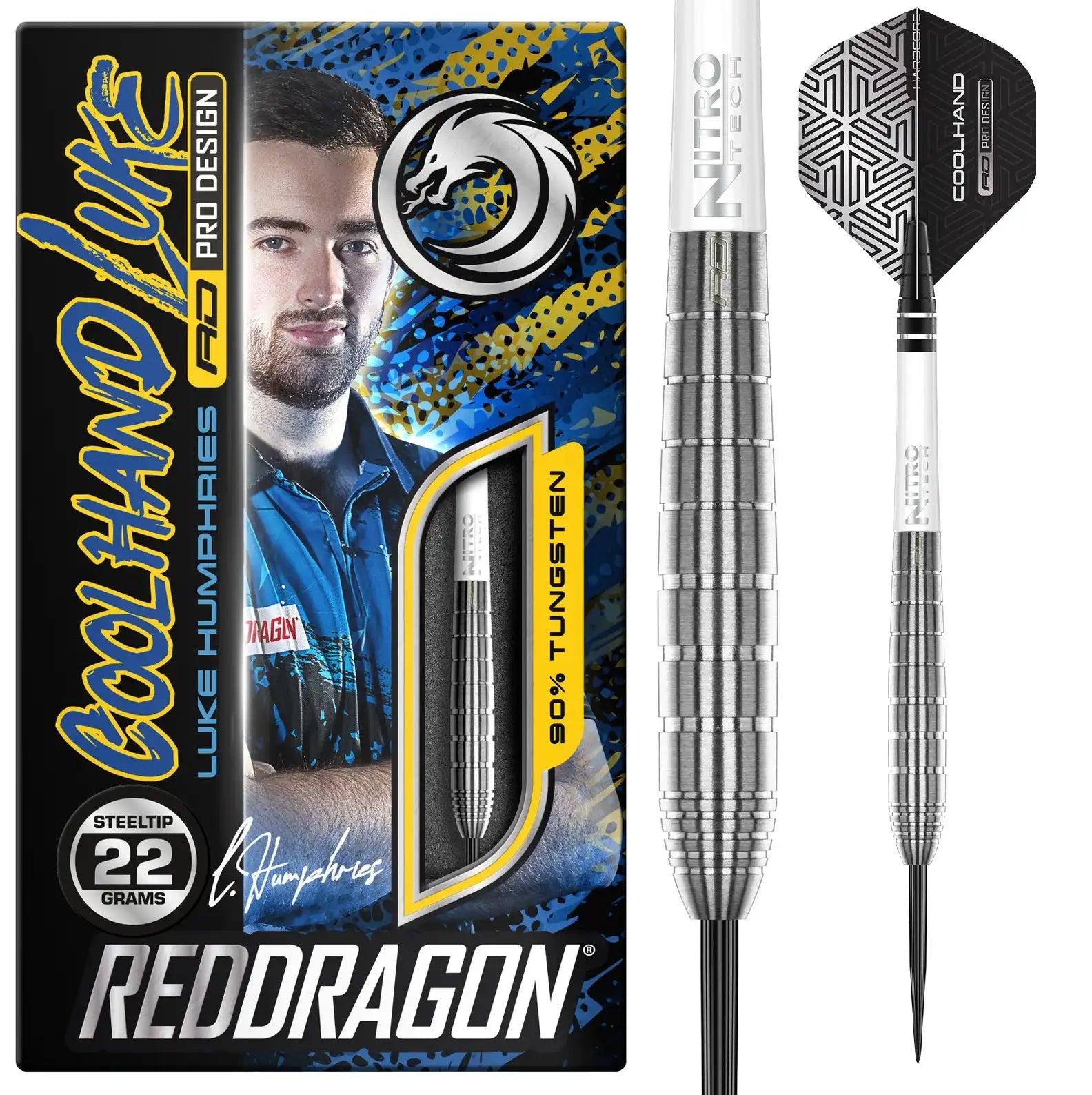 Red Dragon Luke Humphries TX1 Match Steeldarts 22-24g