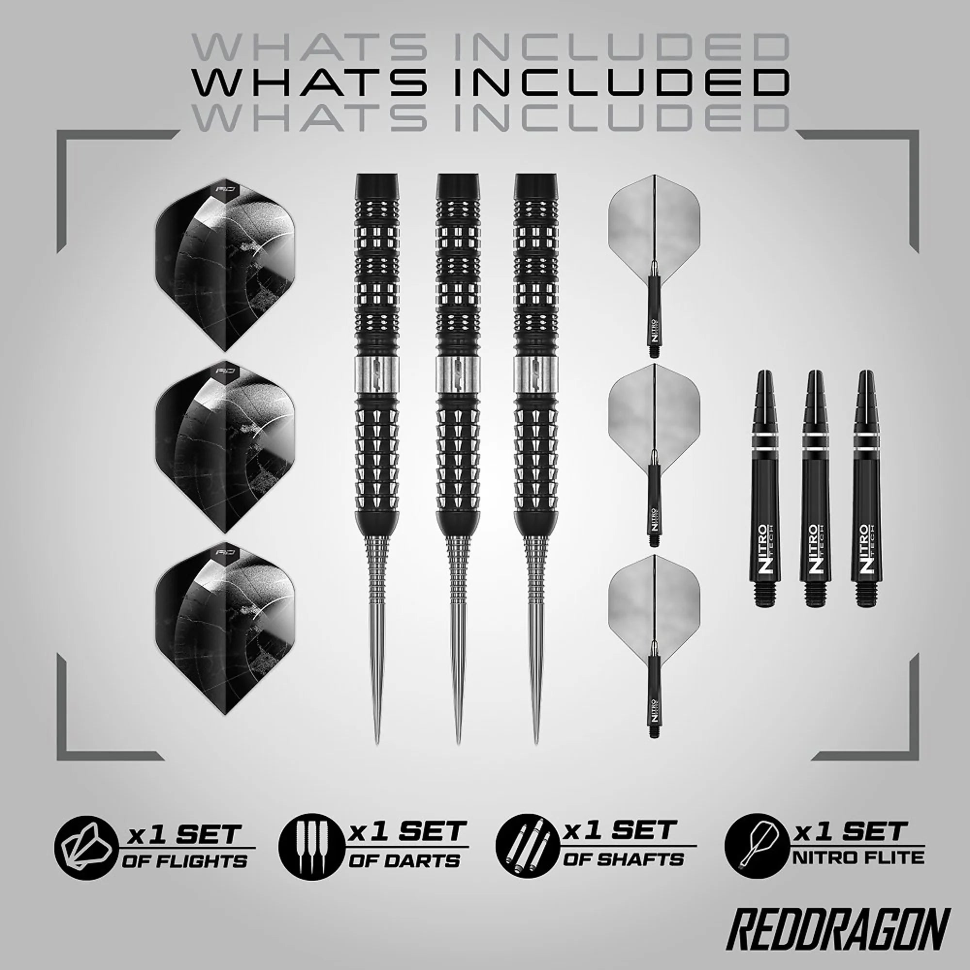Red Dragon Recon Parallel Steeldarts 22g