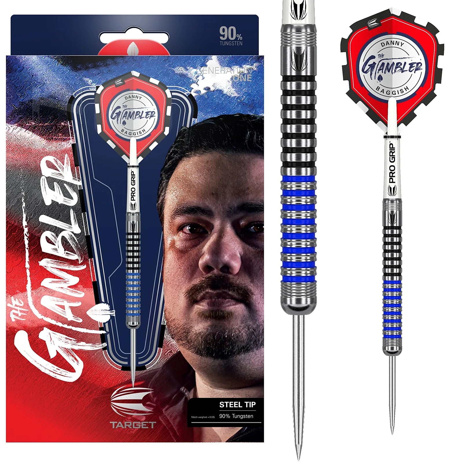 Target Danny Beggish Gen1 Match Steeldarts 23g