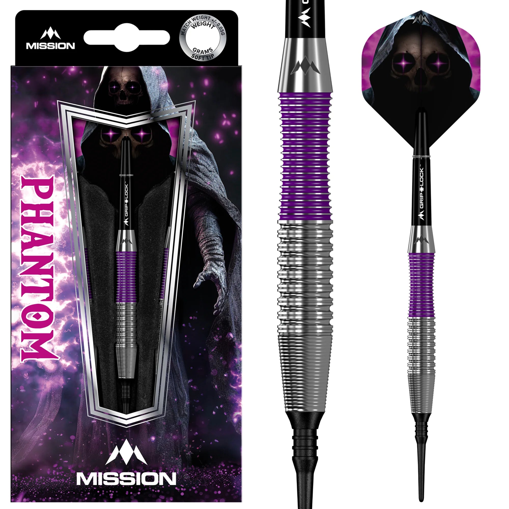 Mission Phantom Softdarts Brass 18g