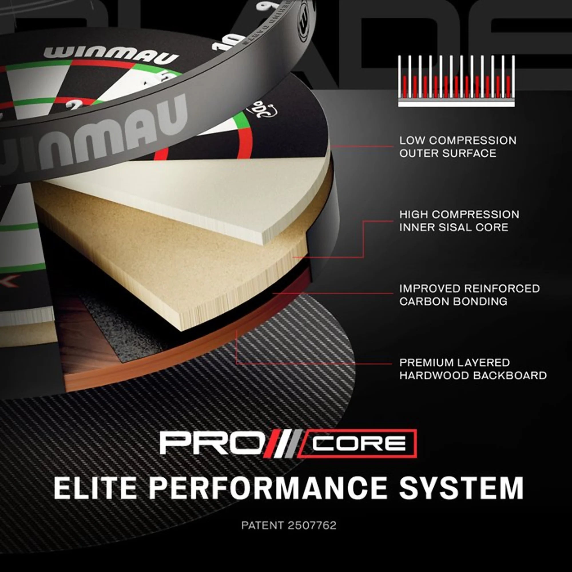 Winmau Blade X PROFI Dart Board