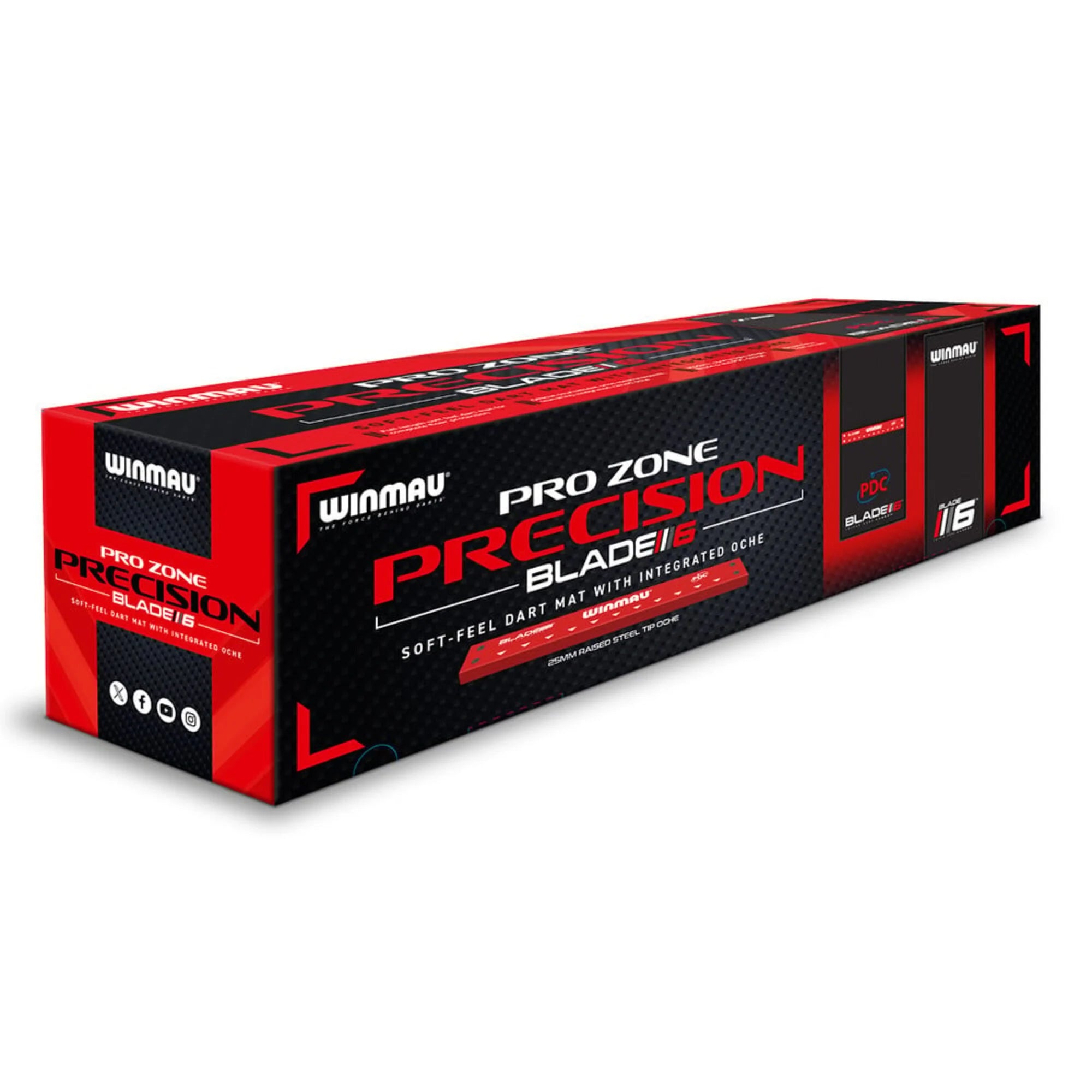 Winmau Pro Zone Precision Blade 6 Dartmatte + Oche