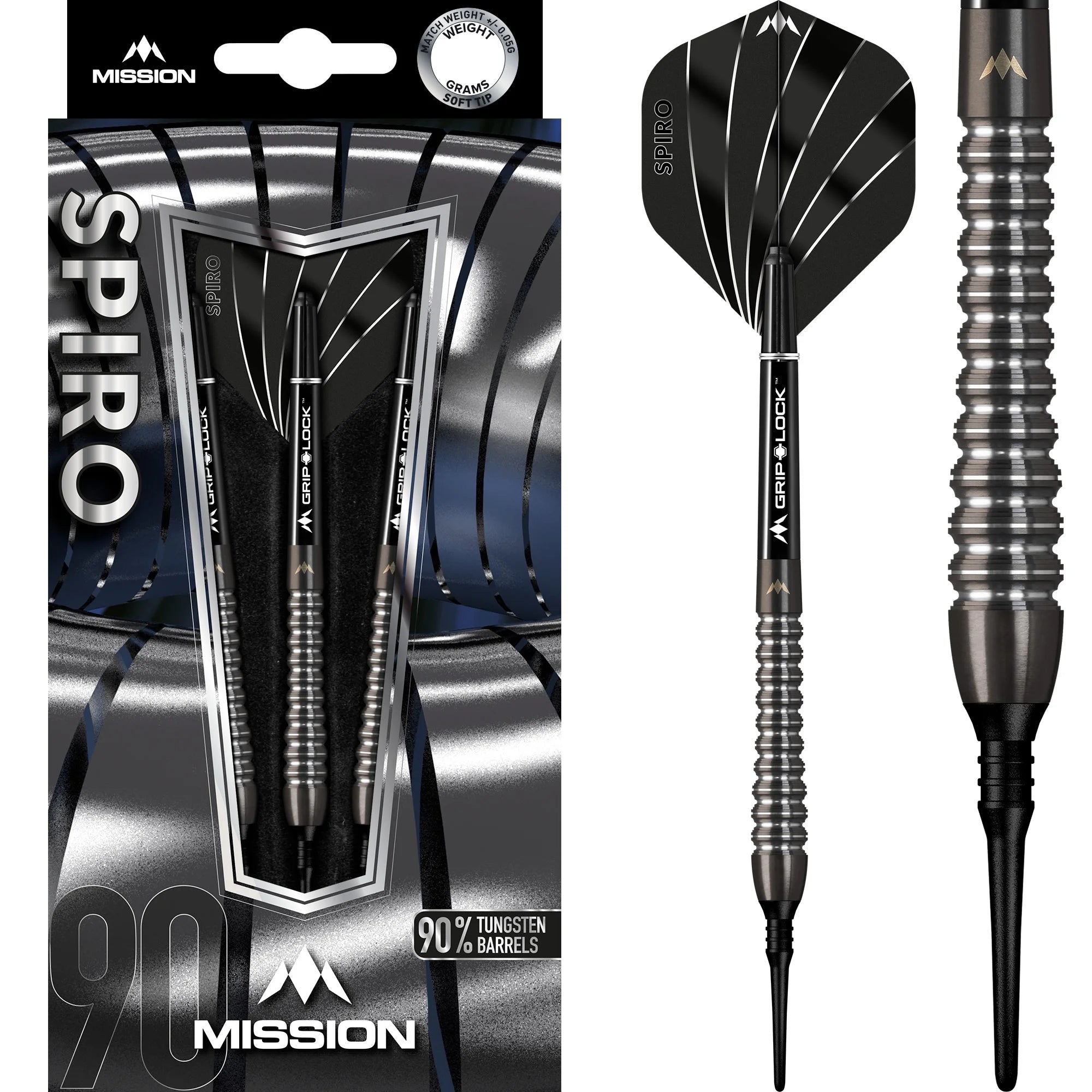 Mission Spiro M2 Softdarts 19g