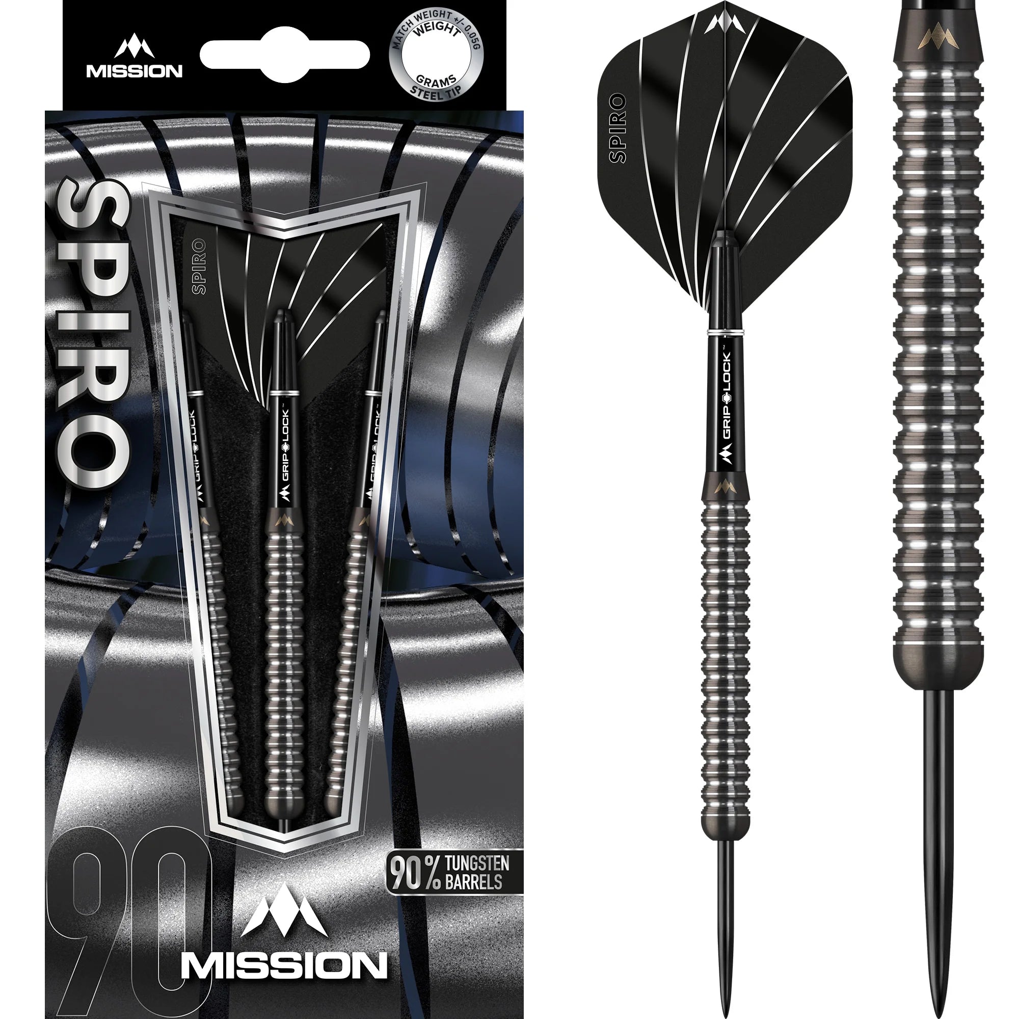 Mission Spiro M1 Steeldarts 23g