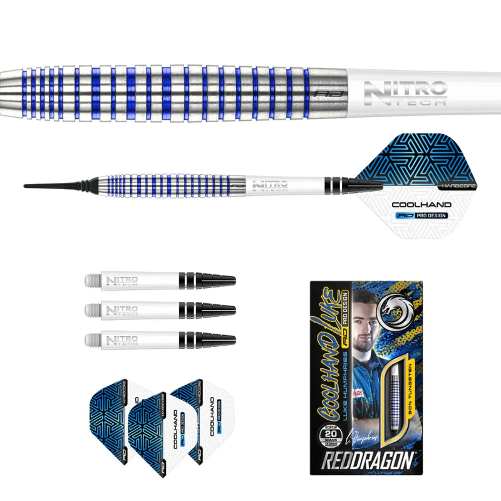 Red Dragon Luke Humphries TX3 Softdarts 20g