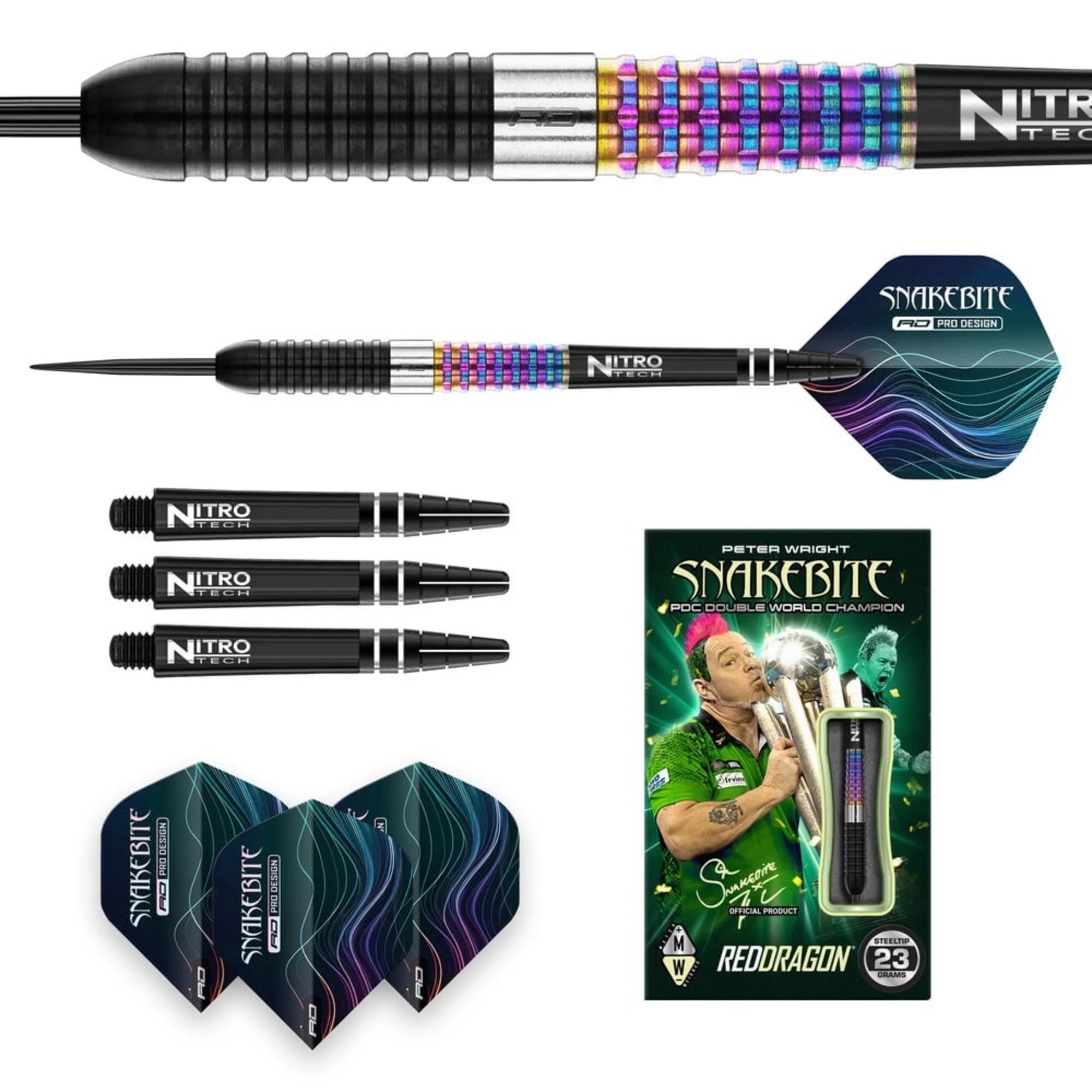 Red Dragon Peter Wright Corra Steeldarts 22g