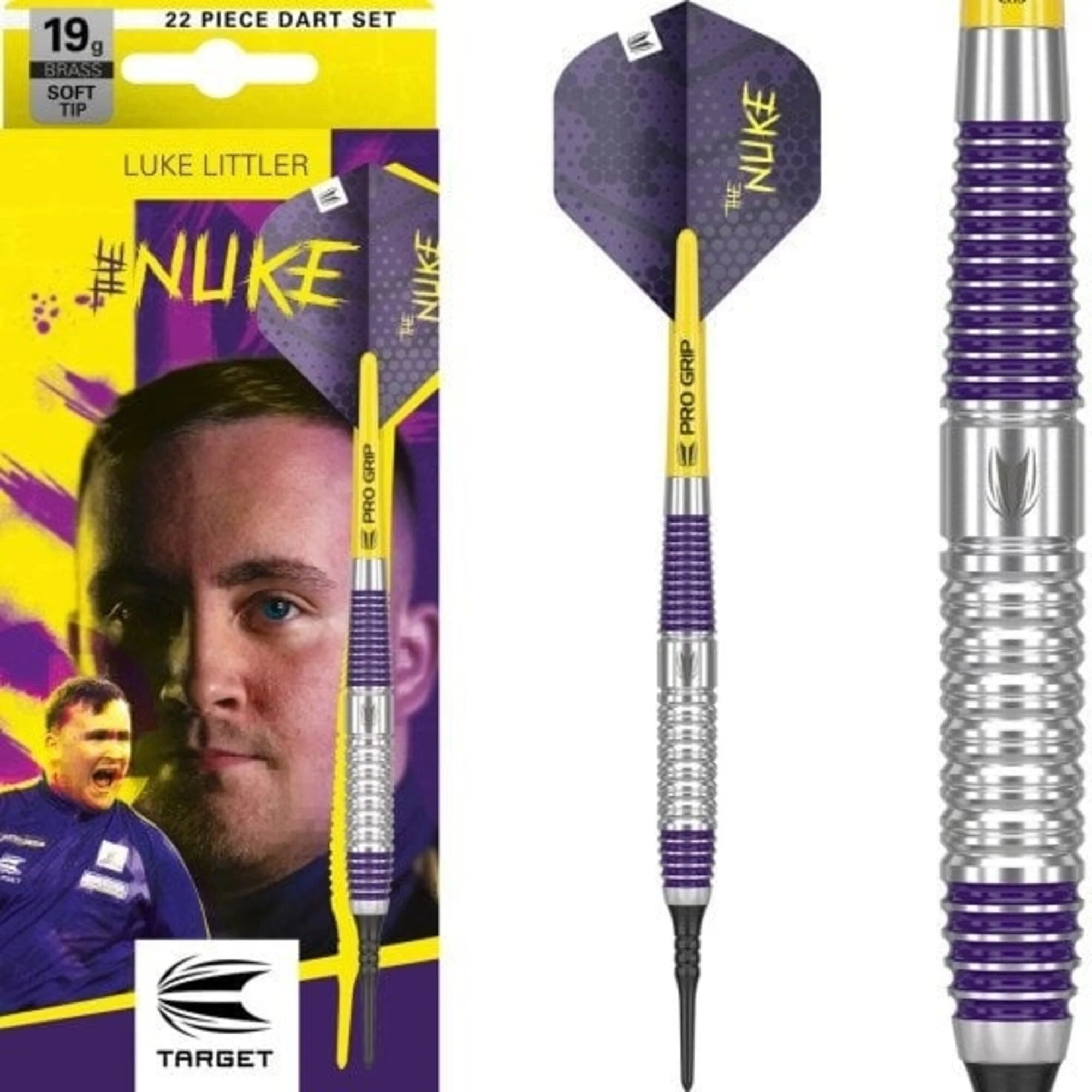 Target Luke Littler Brass Softdarts 19g