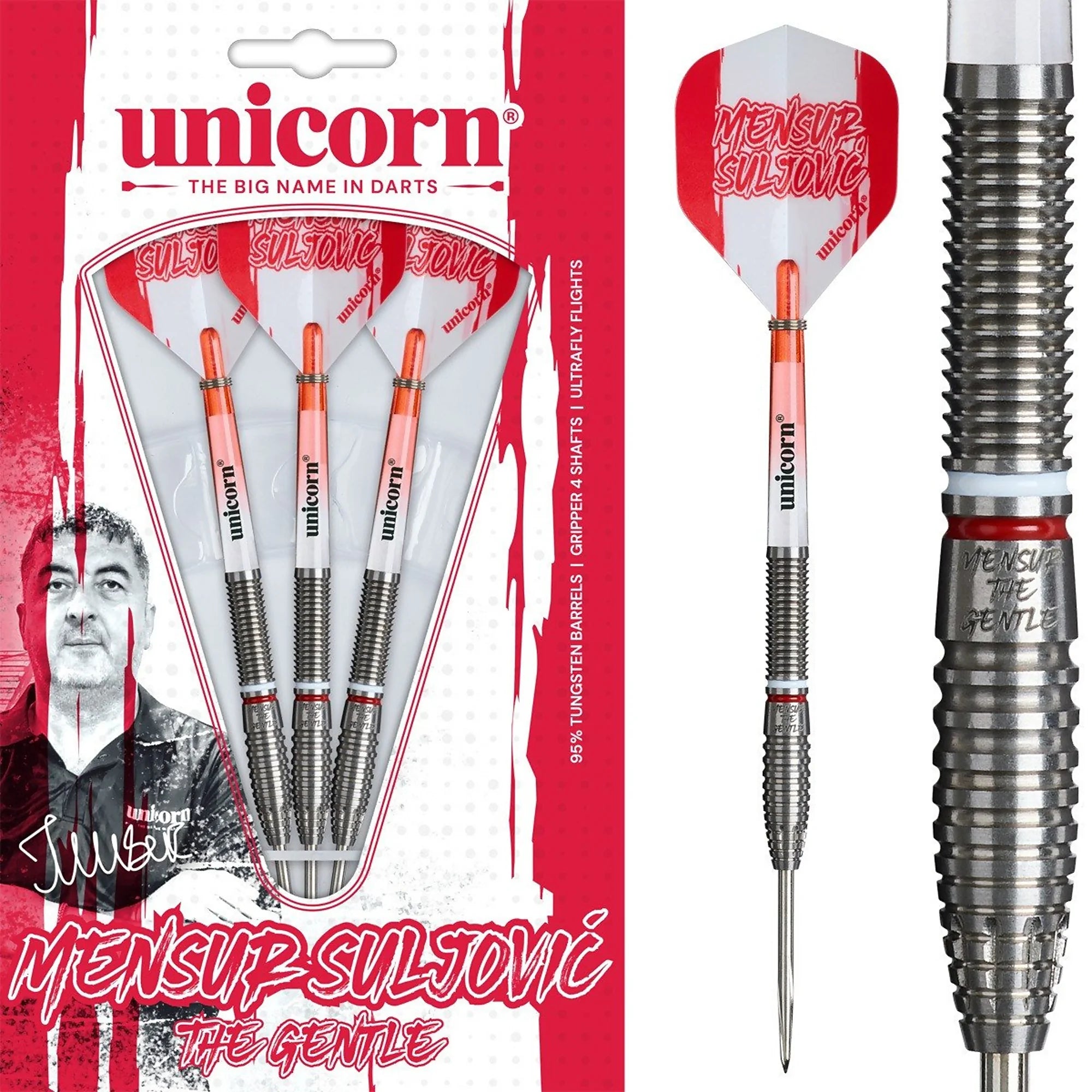 Unicorn Mensur Suljovic Steeldart 23g