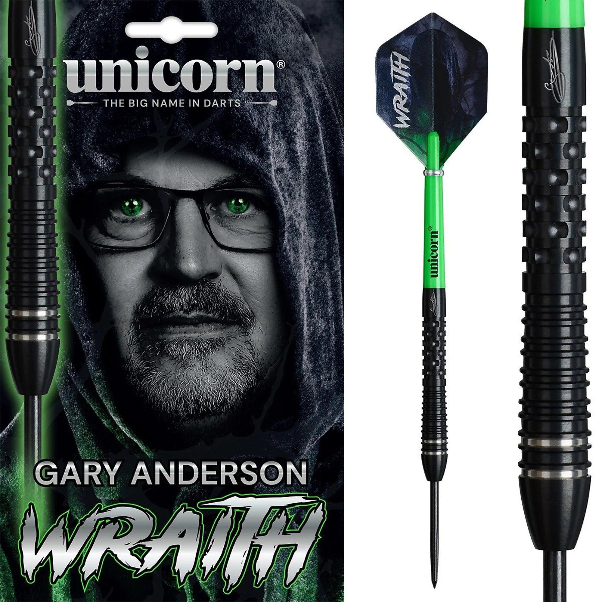 Unicorn Gary Anderson WRAITH P6 Steeldart 23g